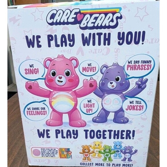 Care Bears Cheer Bear Interactive Figure – Unlock the Magic – Lights & Sounds - Picture 4 of 8